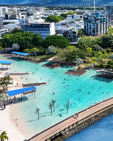 Cairns Esplanade waterfront lagoon